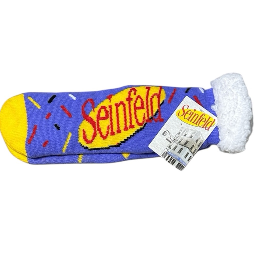 Seinfeld Sherpa Lined Socks